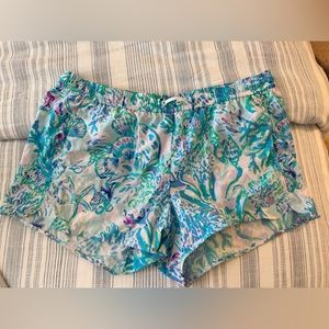 Lilly Pulitzer Athletic Shorts. Size XL.  Unlined.